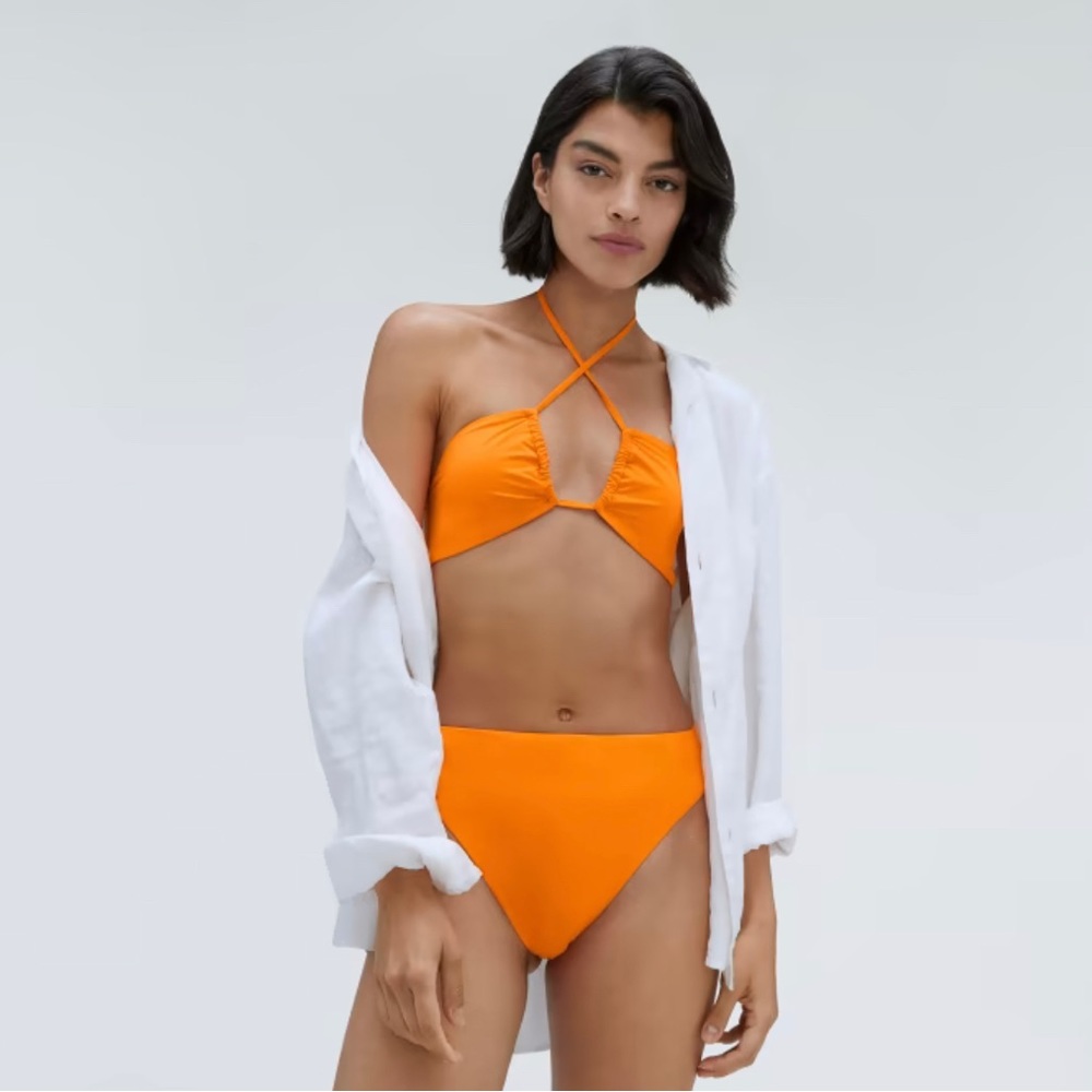 The High-Rise Cheeky Bikini Bottom